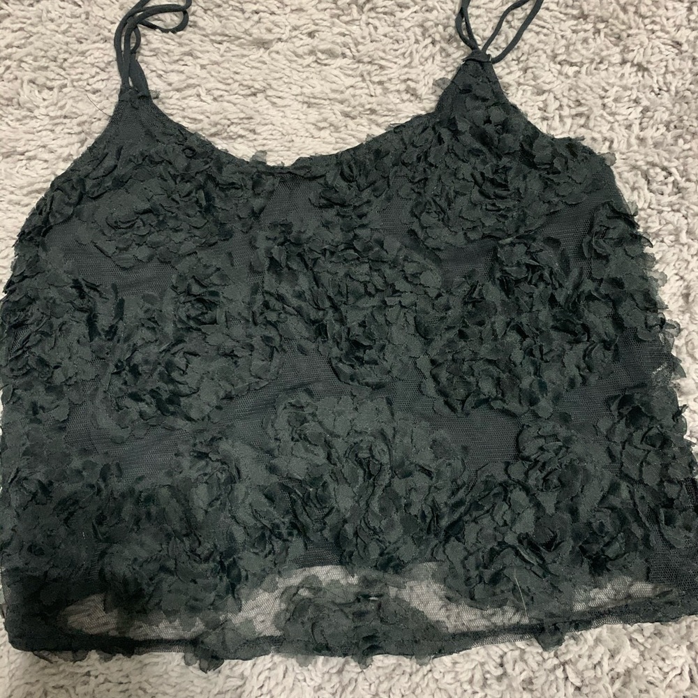 Abercrombie and finch flower crop top!!!